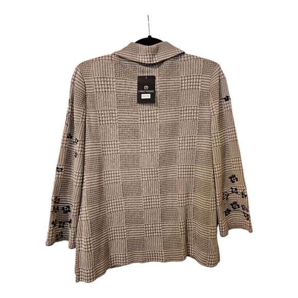 MING WANG Women’s Textured Knit Jacket - Size XS - Picture 2 of 7